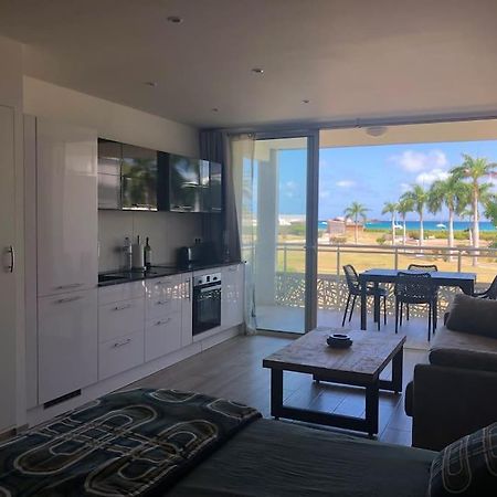 Charmant Studio Avec Vue Mer, Terrasse Anse-Marcel Luaran gambar
